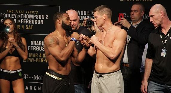РЕЗУЛЬТАТЫ И БОНУСЫ UFC 209: WOODLEY VS. THOMPSON 2